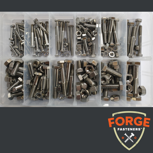 KIT BOLT METRIC S/S 316 ASSORTMENT